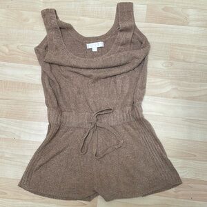Spiritual Gangster Cozy Chenille Romper Playsuit small